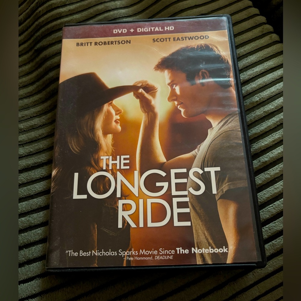 The Longest Ride DVD